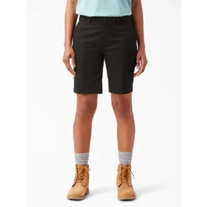 Women's twill work shorts